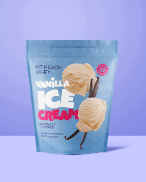 Peach whey protein Vanila