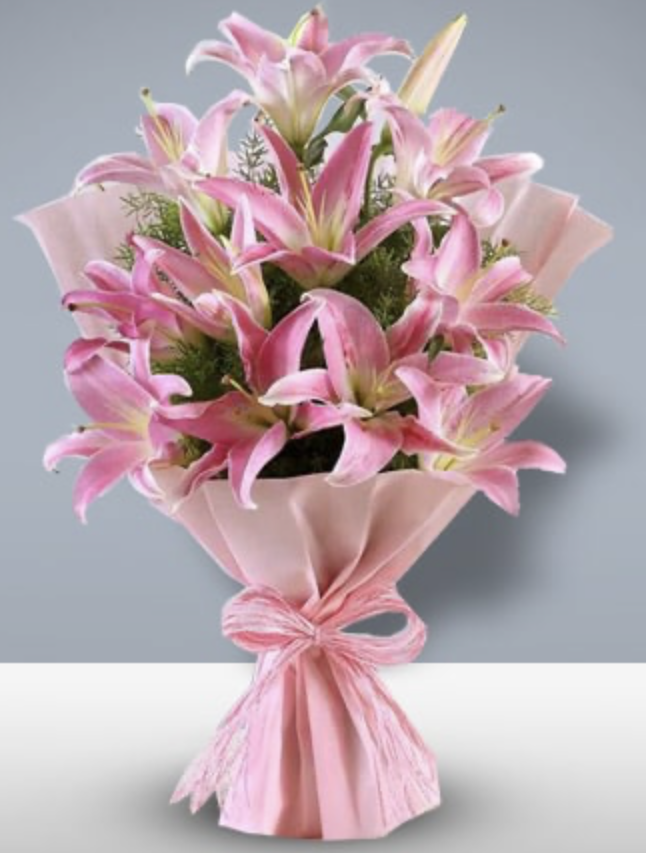 Lily bouquet