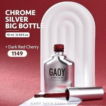 GAOY Red Gel Nail Polish, 16ml Soak Off Gel Polish, UV Light Cure for Nail Art DIY Manicure at Home, 1149 Dark Red Cherry