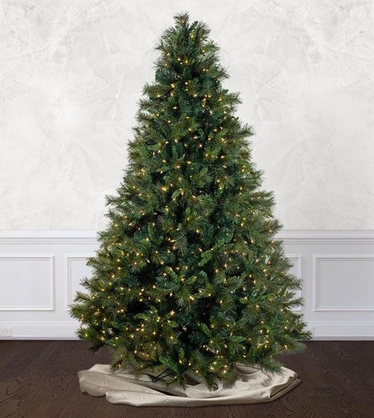 Small Rounded Christmas Tree (160cm) - Artificial