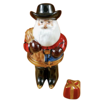 Small Chalkware Santa Clause Statuette 