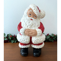 Small Ceramic Santa Clause Statuette
