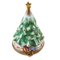Christmas Tree Statuette - Rochard Limoges