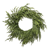 Traditional Round Green Wreath 