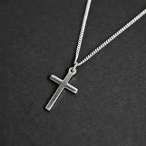 Silver Religious Necklace