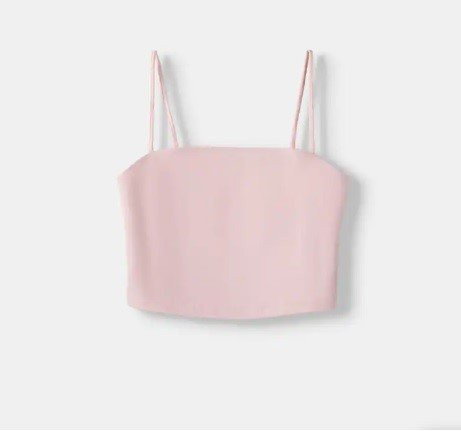Pink Crop Top