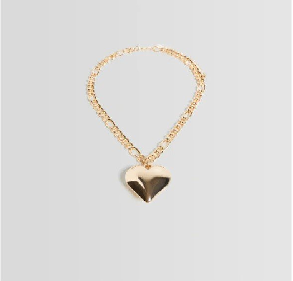 GOLD HEART NECKLACE