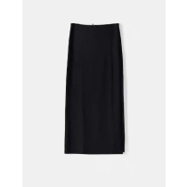 BLACK BOW MIDI SKIRT