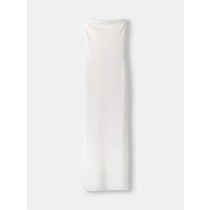 WHITE MIDI DRESS