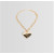 GOLD HEART NECKLACE