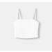 White Crop Top