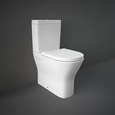 Maxi Comfort Height Rimless Full Back to Wall Toilet