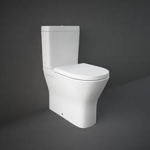 Maxi Comfort Height Rimless Full Back to Wall Toilet