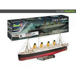 REVELL MAKETA RMS TITANIC - TECHNIK