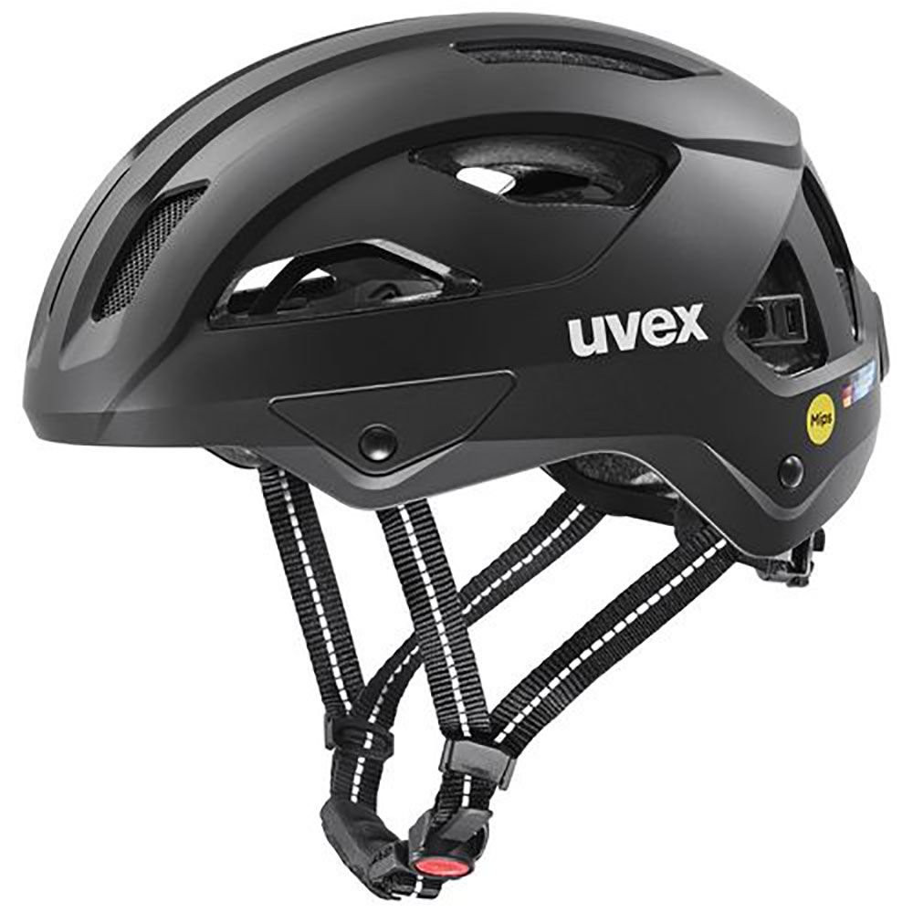 Kaciga UVEX CITY STRIDE MIPS hiplok black matt