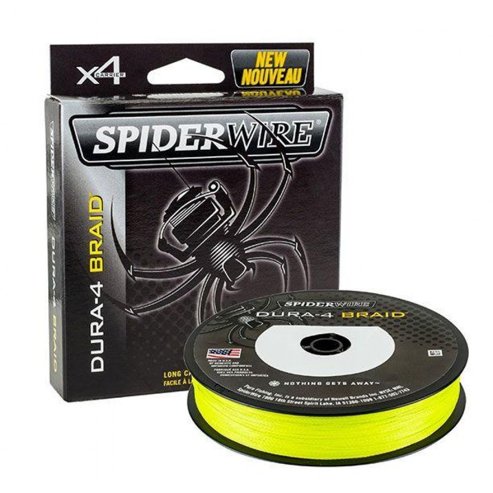 DURA-4 BRAID YELLOW 150m 0.12mm