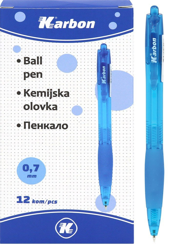Olovka hemijska KARBON plava
