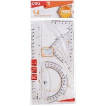 Set za crtanje Deli Pioneer - 4 dijela