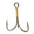 2X TREBLE REG SHANK CURVED POINT BRONZE - 374AH-6