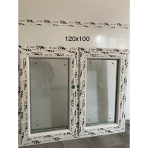 Dvokrilni pvc prozor 120×100