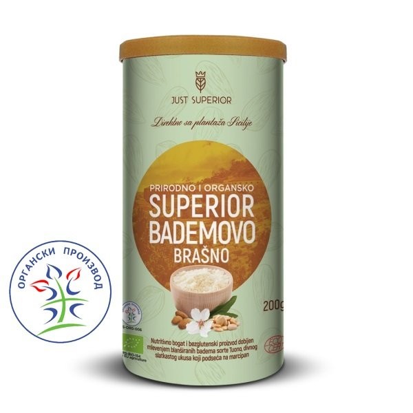 Bademovo brašno (organski proizvod) 200g Just Superior