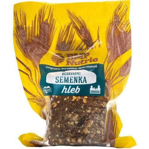 Beskvasni hleb sa semenkama 400g BMP Nutrio PR