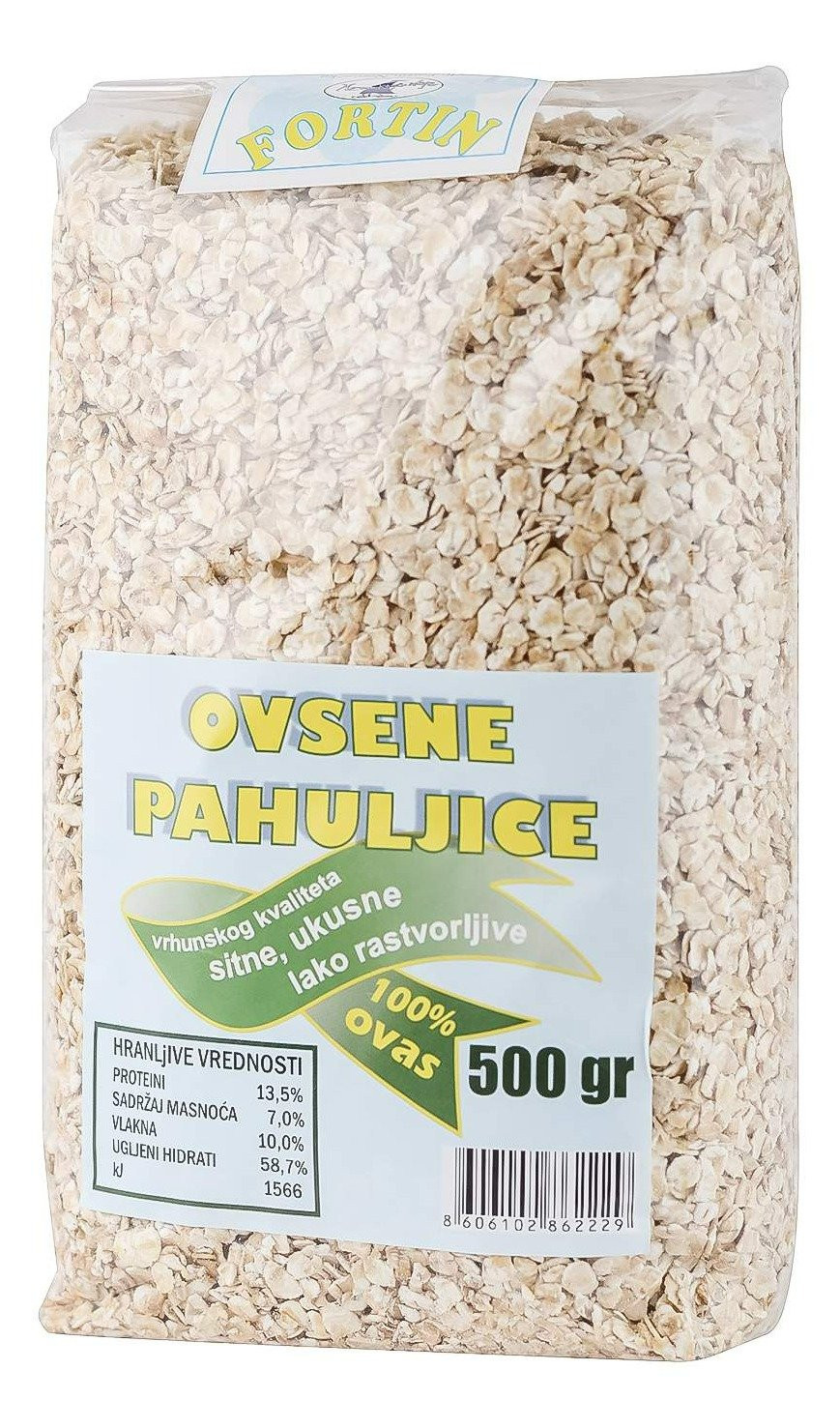 Ovsene pahuljice 500g Fortin