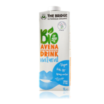Ovseno mleko natural (organski proizvod) 1l The Bridge