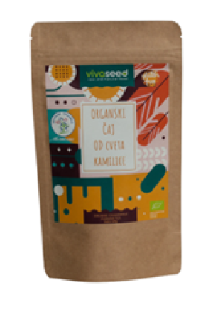 Čaj od cveta kamilice (organski proizvod) 40g Vivaseed