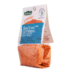 Sočivo crveno (organski proizvod) 200g Bio Špajz