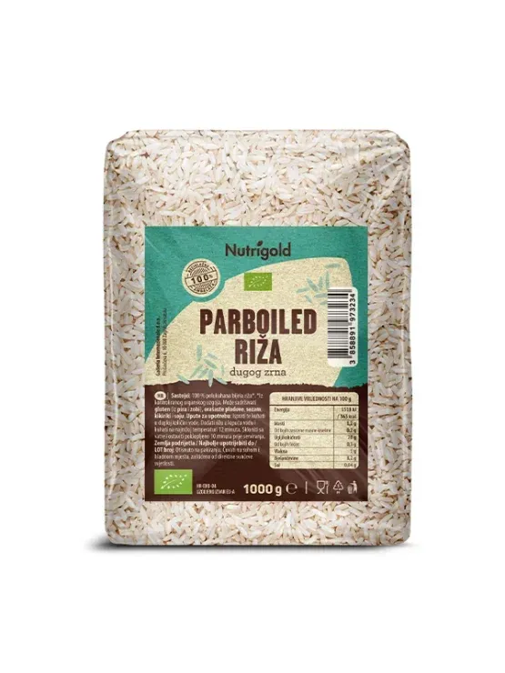 Riža Parboiled - polukuhana