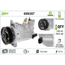 KOMPRESOR KLIMA UREĐAJA - VALEO - 699357