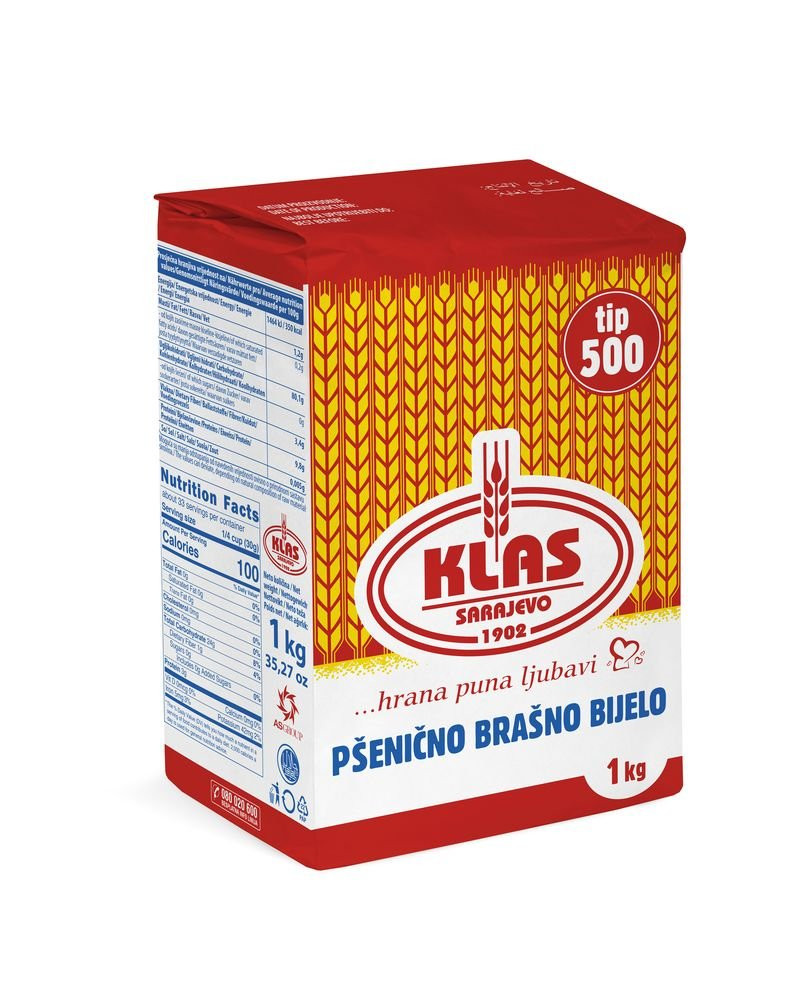 Brašno TIP-400 1kg Klas