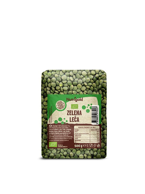 Organska leća (zelena)
