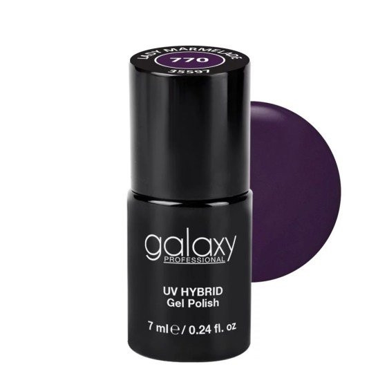Trajni lak za nokte UV/LED GALAXY Hybrid 7ml Lady Marmelade S770