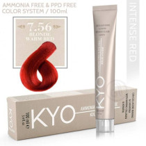 Intense red, Farba za kosu KYO 100ml - 7.56