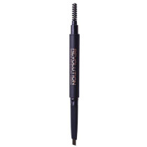 Olovka za obrve REVOLUTION MAKEUP Duo Brow Pencil 0.15g Dark Brown
