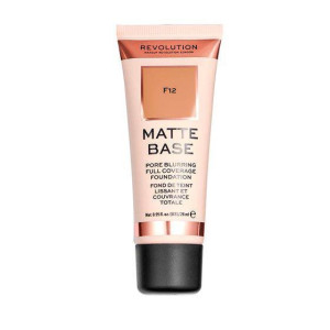 Mat tečni puder REVOLUTION MAKEUP Matte Base 28ml F12