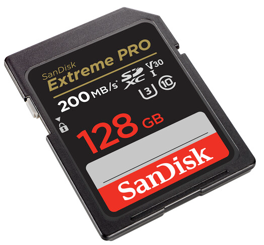 SanDisk SDXC 128GB Extreme Pro