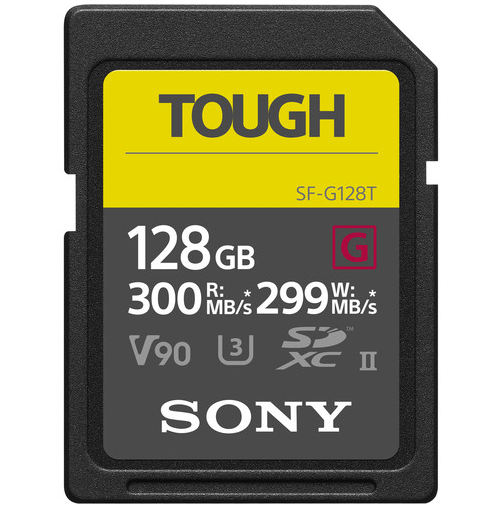 Sony 128GB SF-G Tough Series UHS-II SDXC