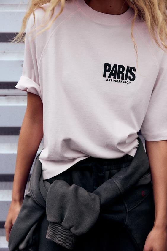 MAJICA SA SLOGANOM PARIS