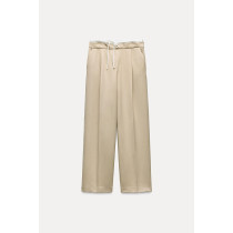 PANTALONE ŠIROKIH NOGAVICA S DVOSTRUKIM STRUKOM