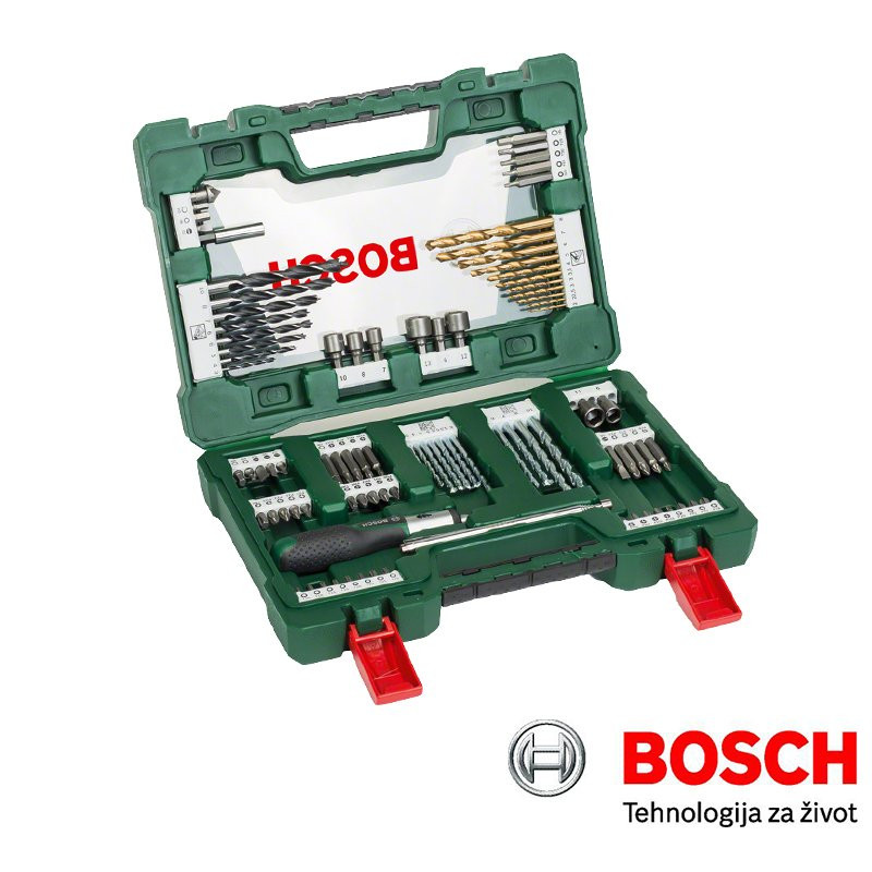 Bosch 91-delni V-Line TiN set