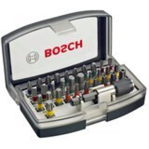 Bosch 32-delni set bitova sa brzo izmenjivim nosačem