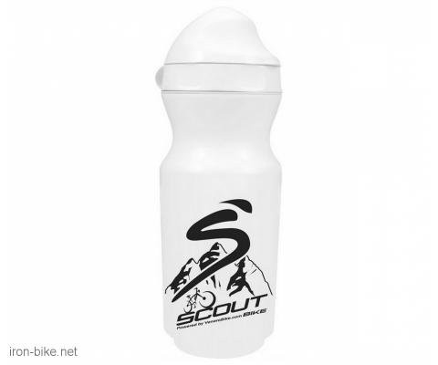 Boca crna / bela scout, siva štampa 500 ml