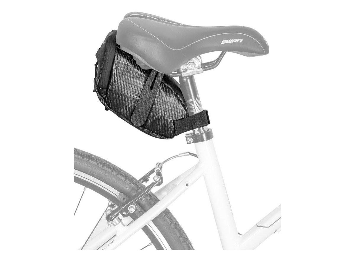Torbica ispod sedišta 600 d/pvc leather crna