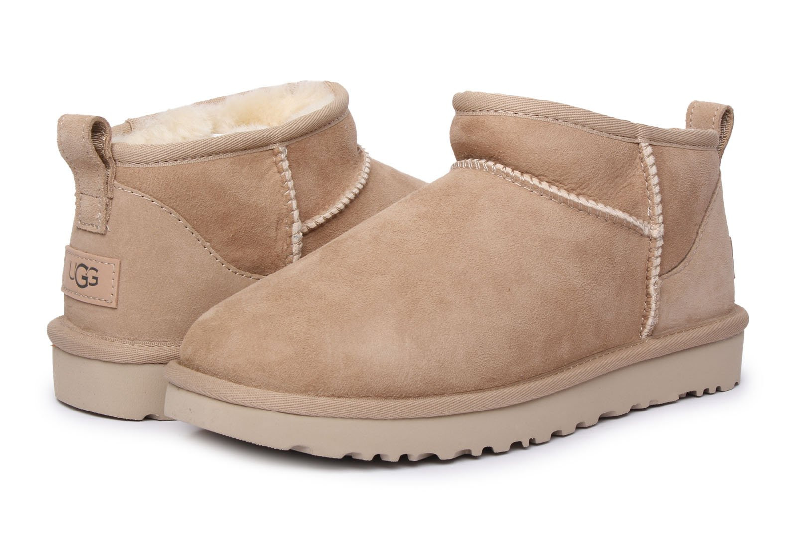 UGG Zimska obuća Bež Plitke čizme