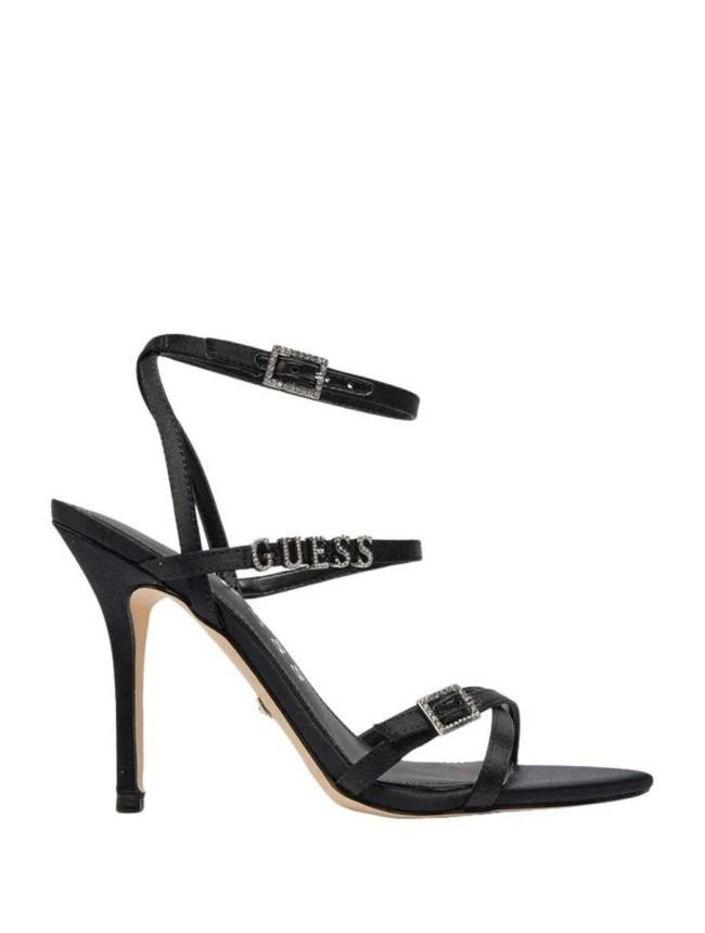 Guess - crne sandale na štiklu