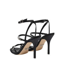 Guess - crne sandale na štiklu