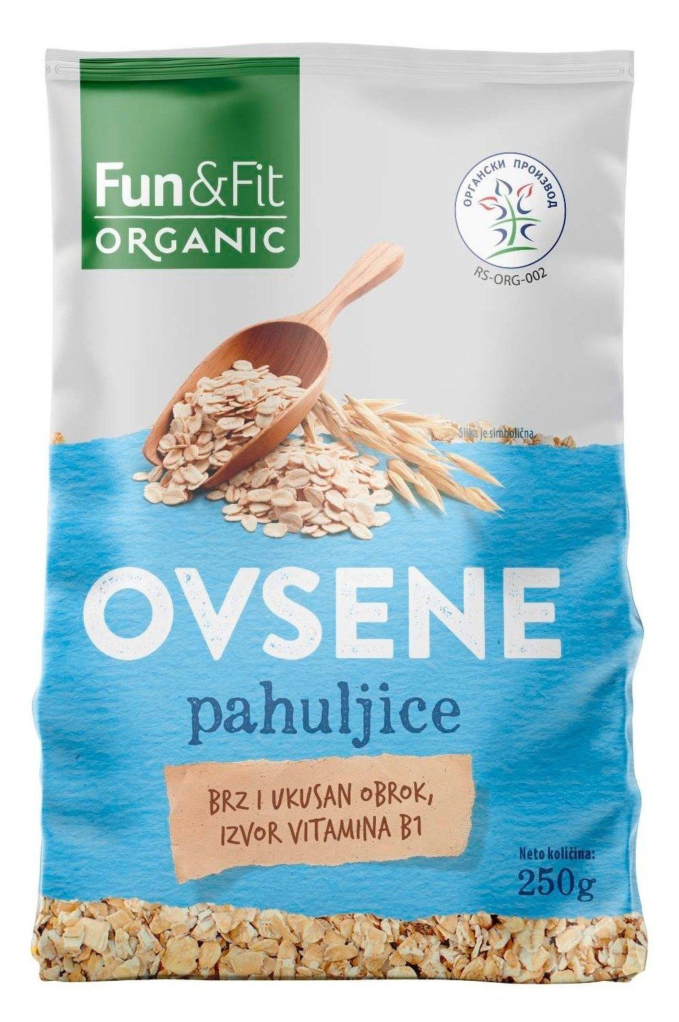 Organske ovsene pahuljice-sitne